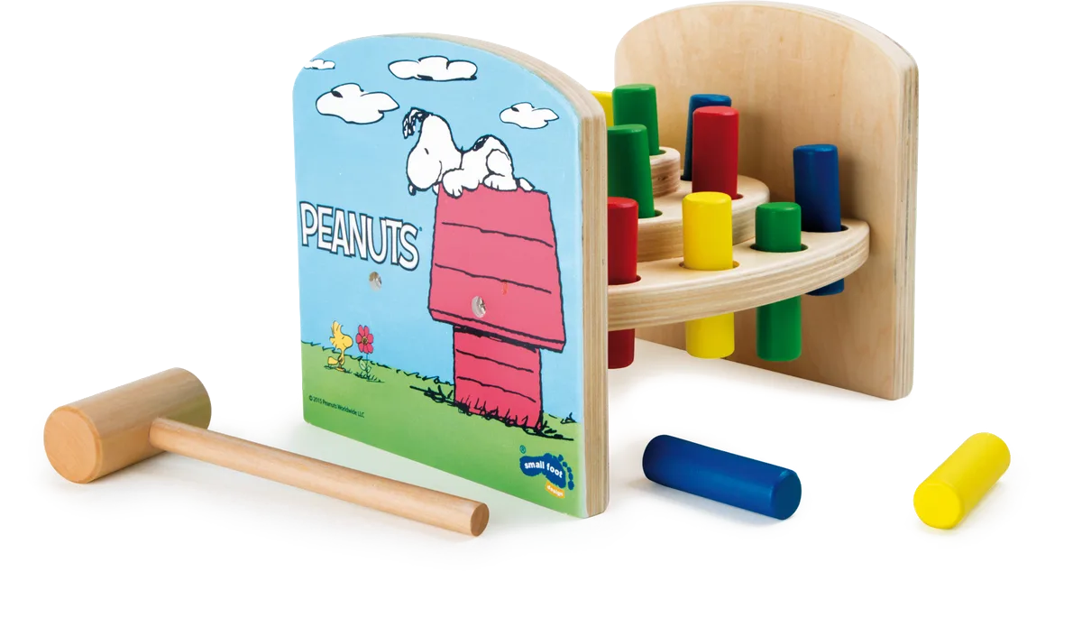 small foot Hammering Board, Peanuts - image 1