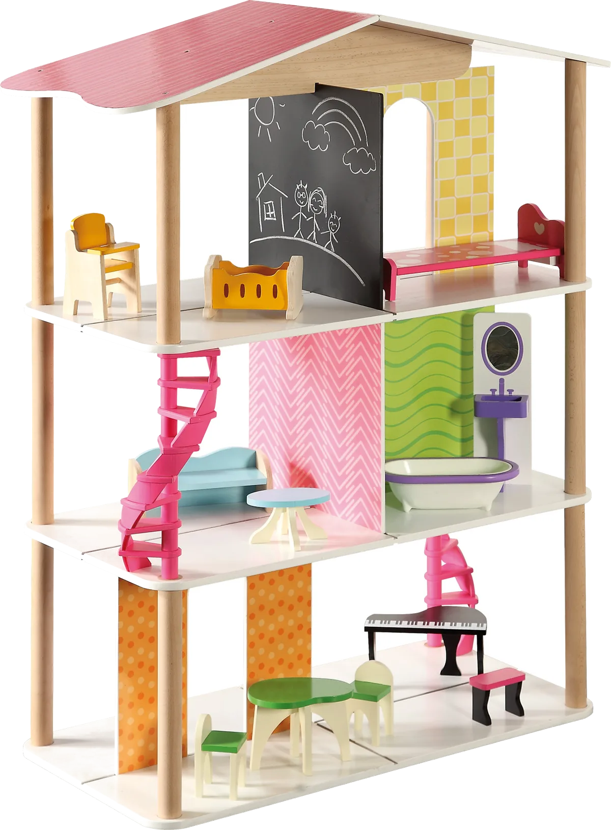 small foot Doll House, Charlotte - image 1