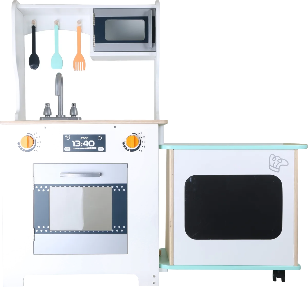 small foot Modern Play Kitchen with Board - image 1