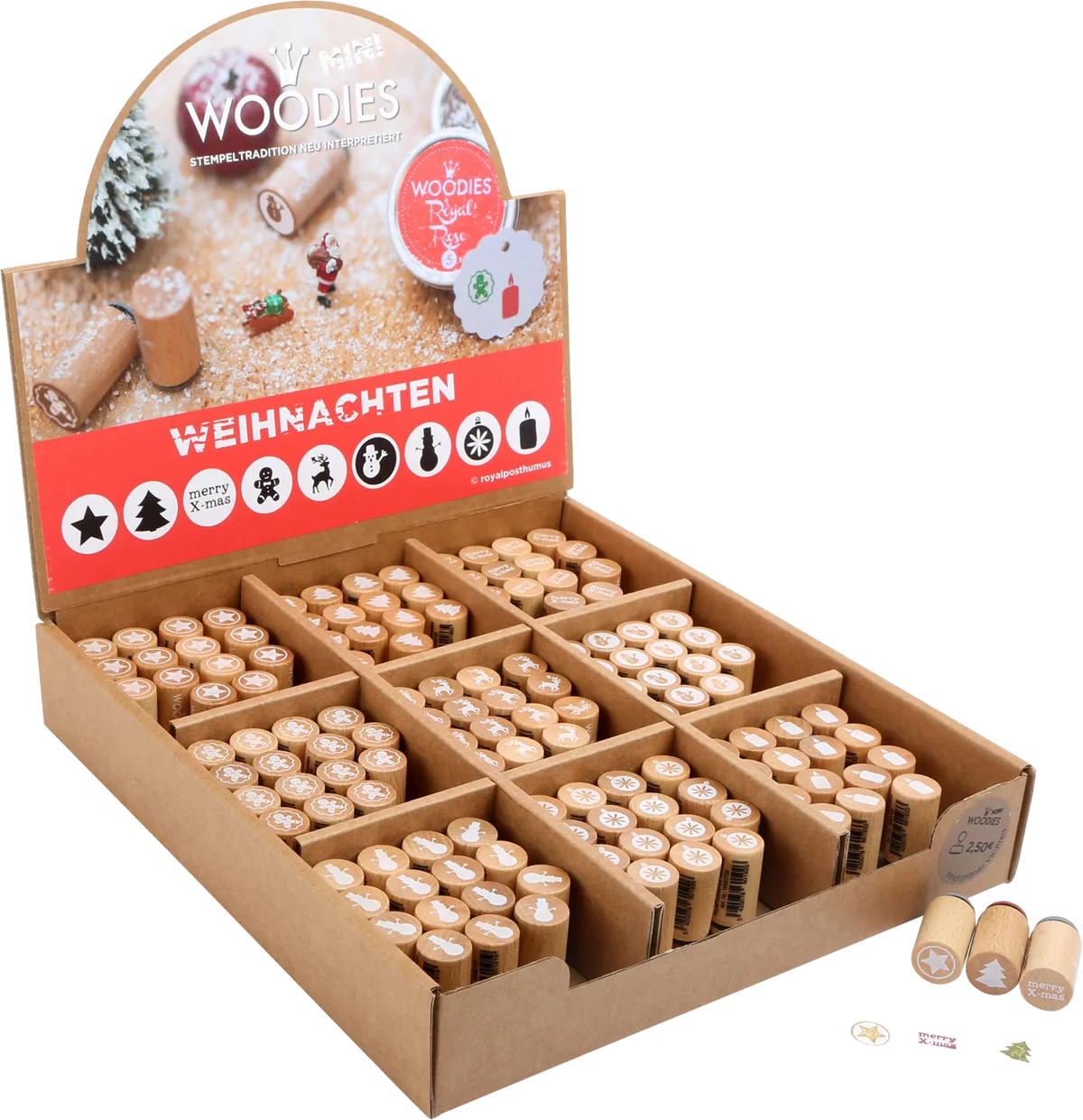 small foot Display Stamps (135 pcs), Christmas - image 1