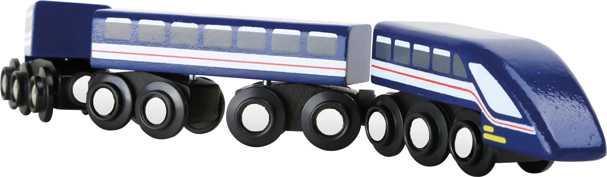 small foot High Speed Train, Blue Lightning - image 1