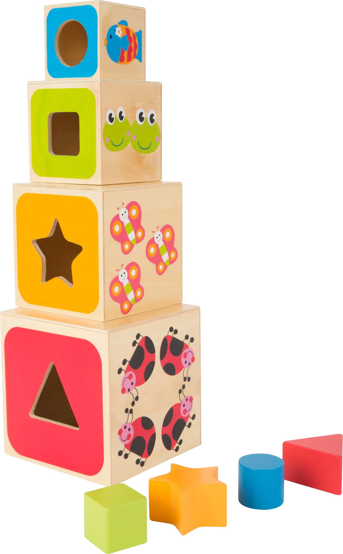 small foot Stable Blocks, ABC Stacking - image 1
