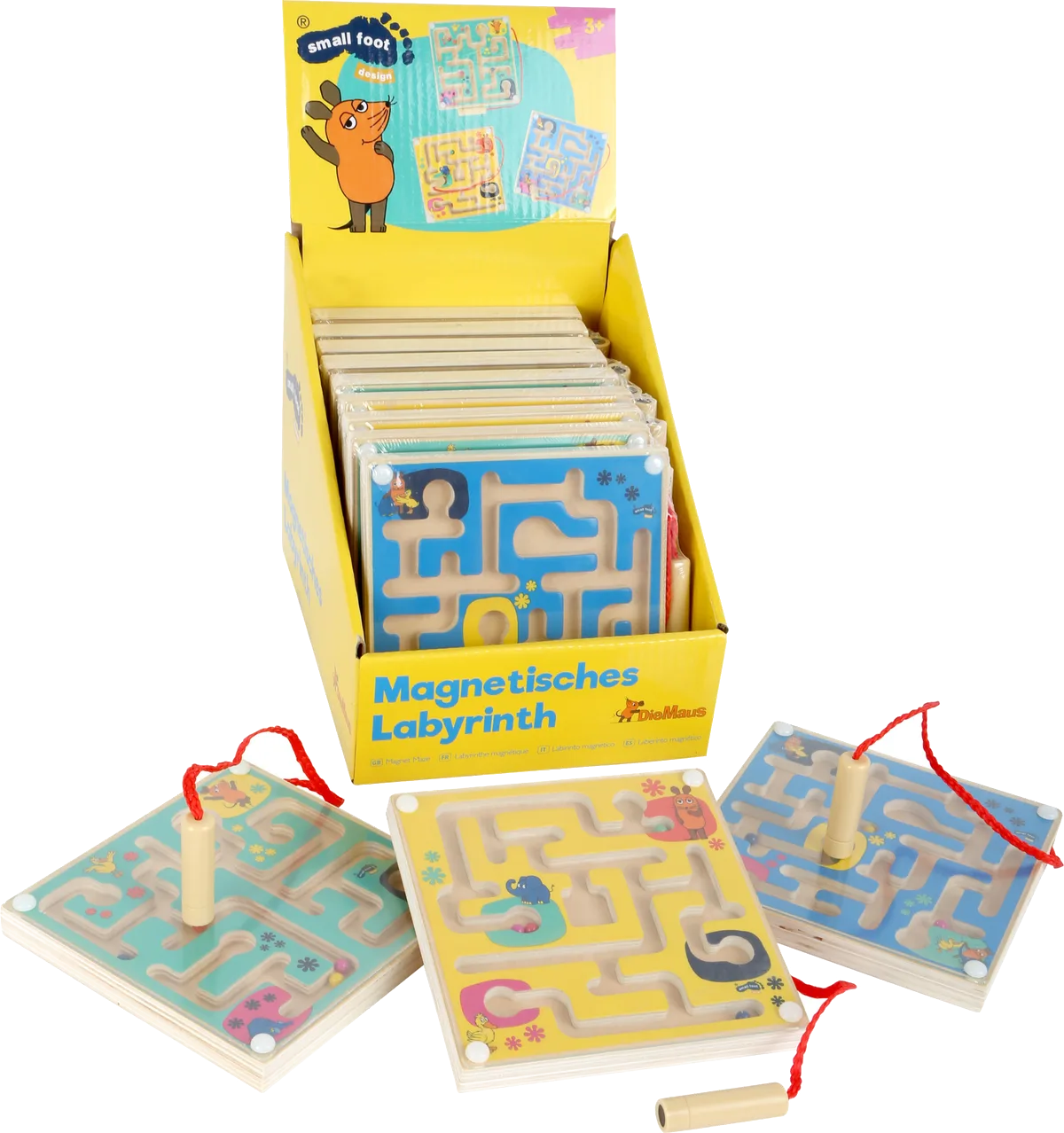 small foot Display Labyrinth with Magnet (12 pcs), The mouse - image 1
