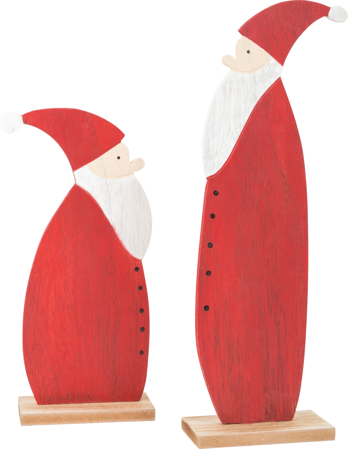 small foot Decoration, Santa Claus (2 pcs) - image 1