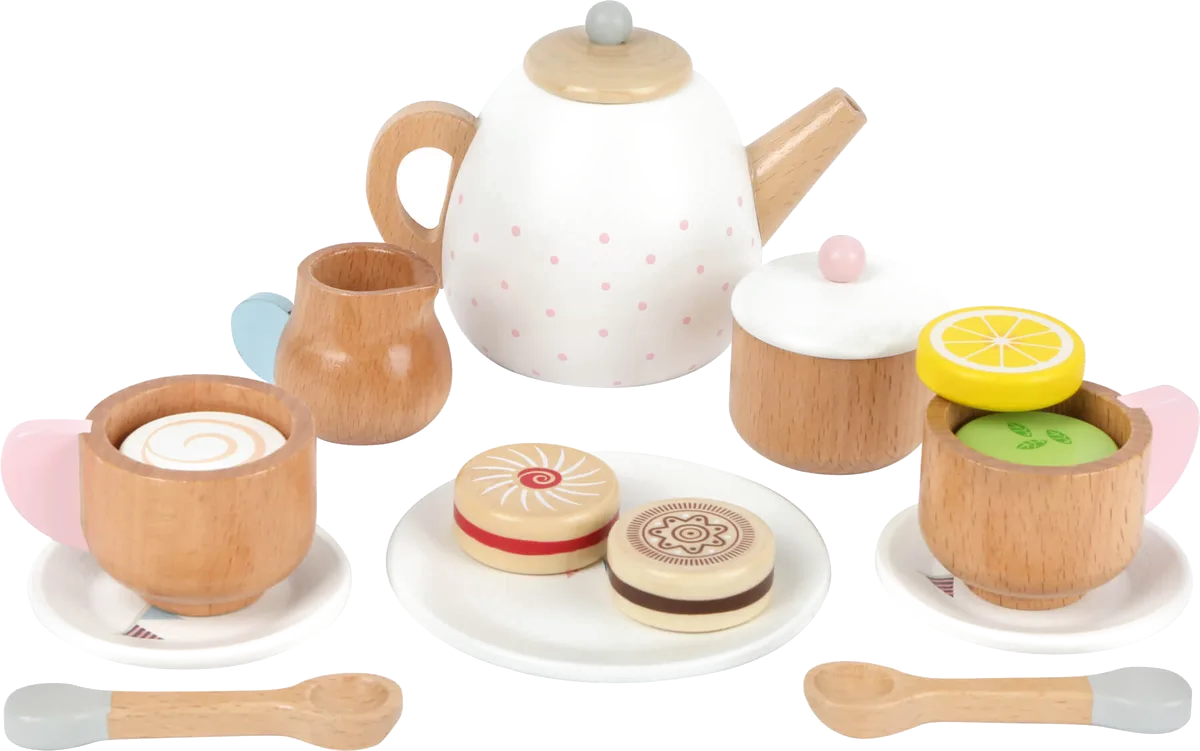 small foot Tea Service for the Pretend Kitchen - image 1