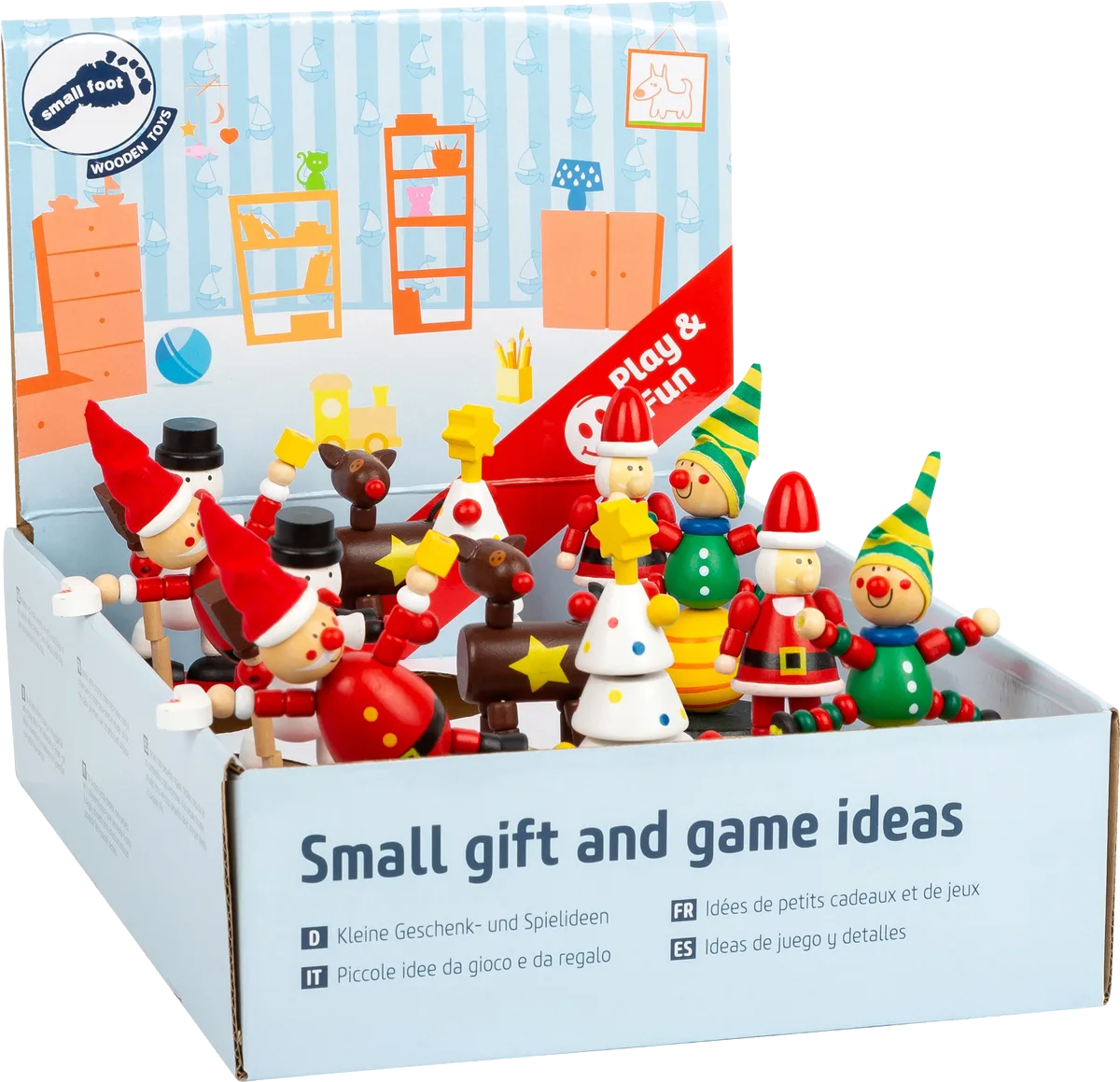 Dancing Christmas Figurines Display - image 1