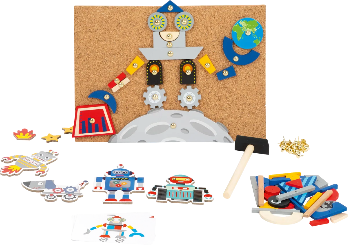 small foot Hammer and Nail, Robot - image 1