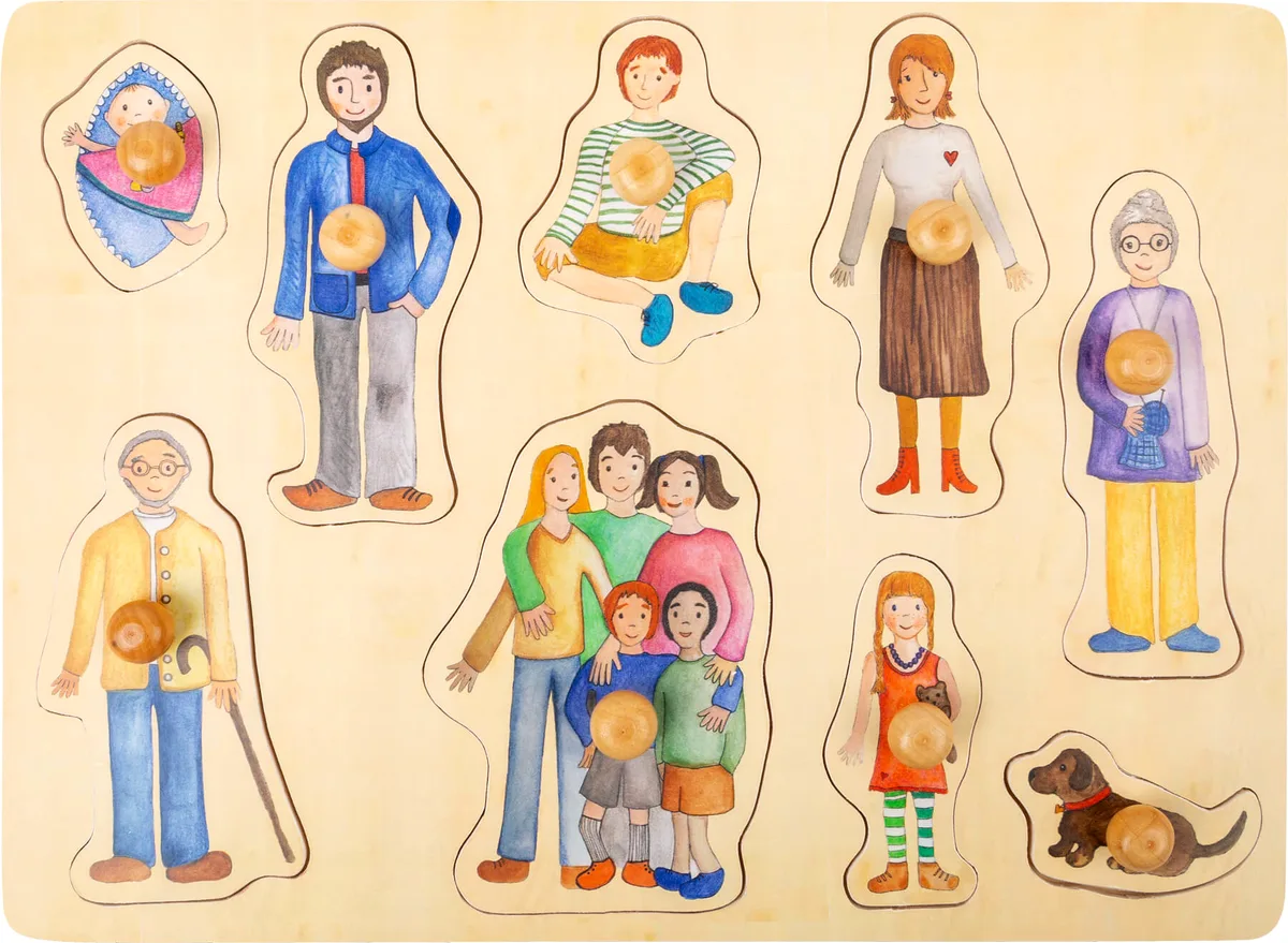 small foot Puzzle, Family & Friends - image 1