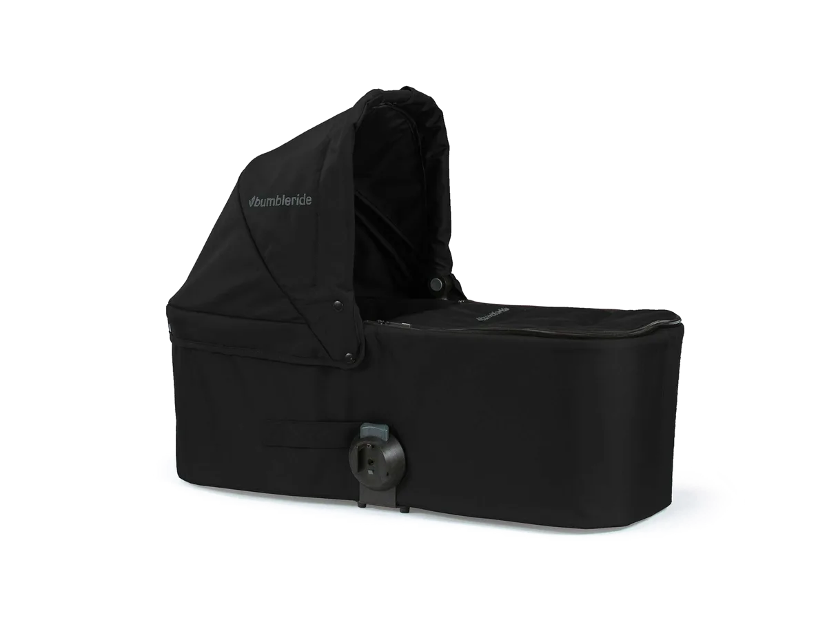 Bumbleride Indie Twin Carrycot (2019/2020), Matte Black - image 1