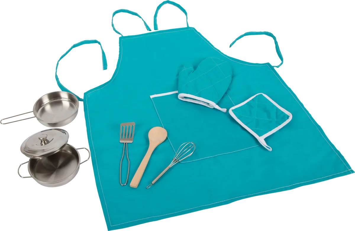 small foot Kitchen Utensils with Apron - image 1