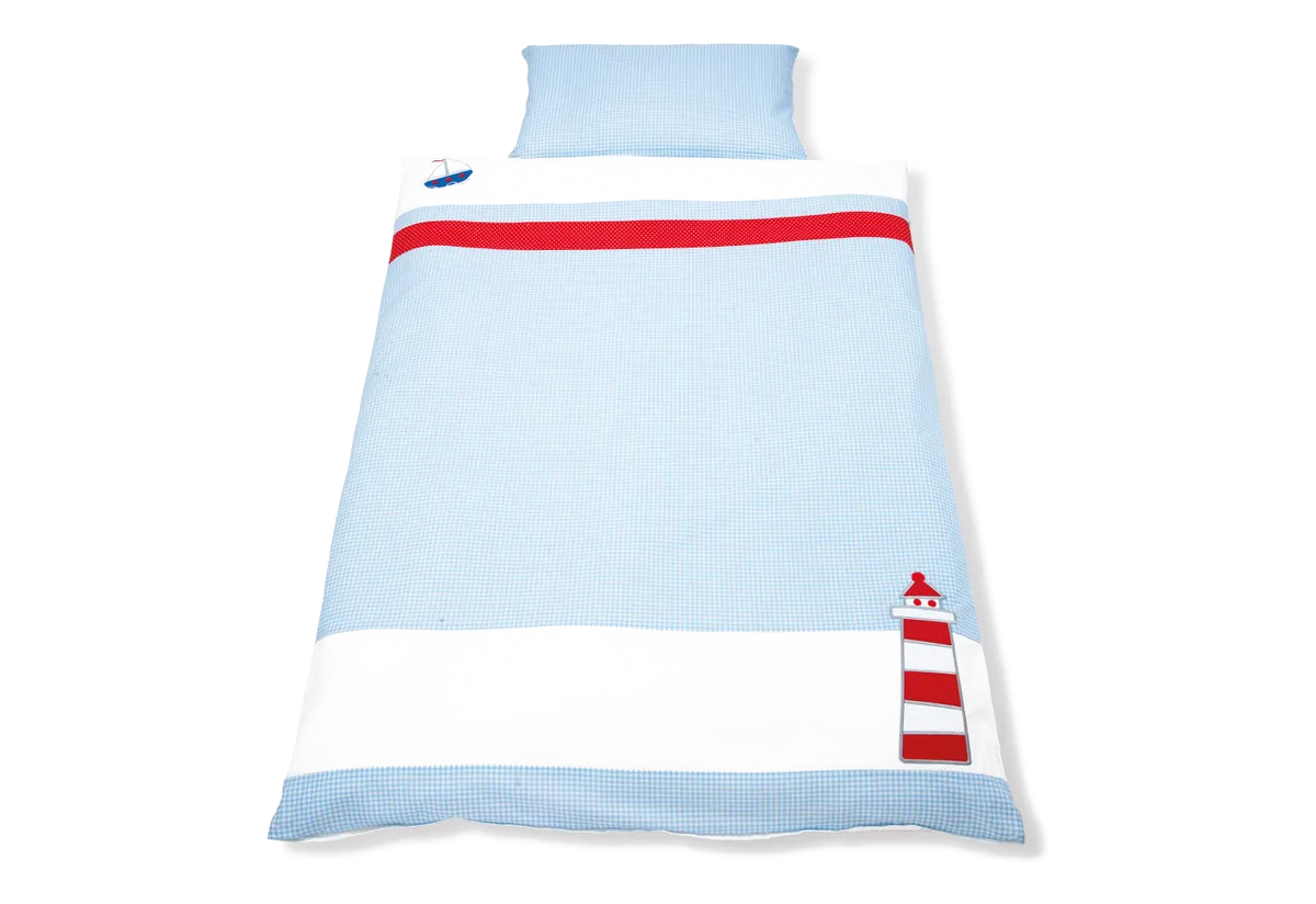 Pinolino Junior Bedding Set 100x135cm / 40x60cm, With Skib Ohoiy - image 1