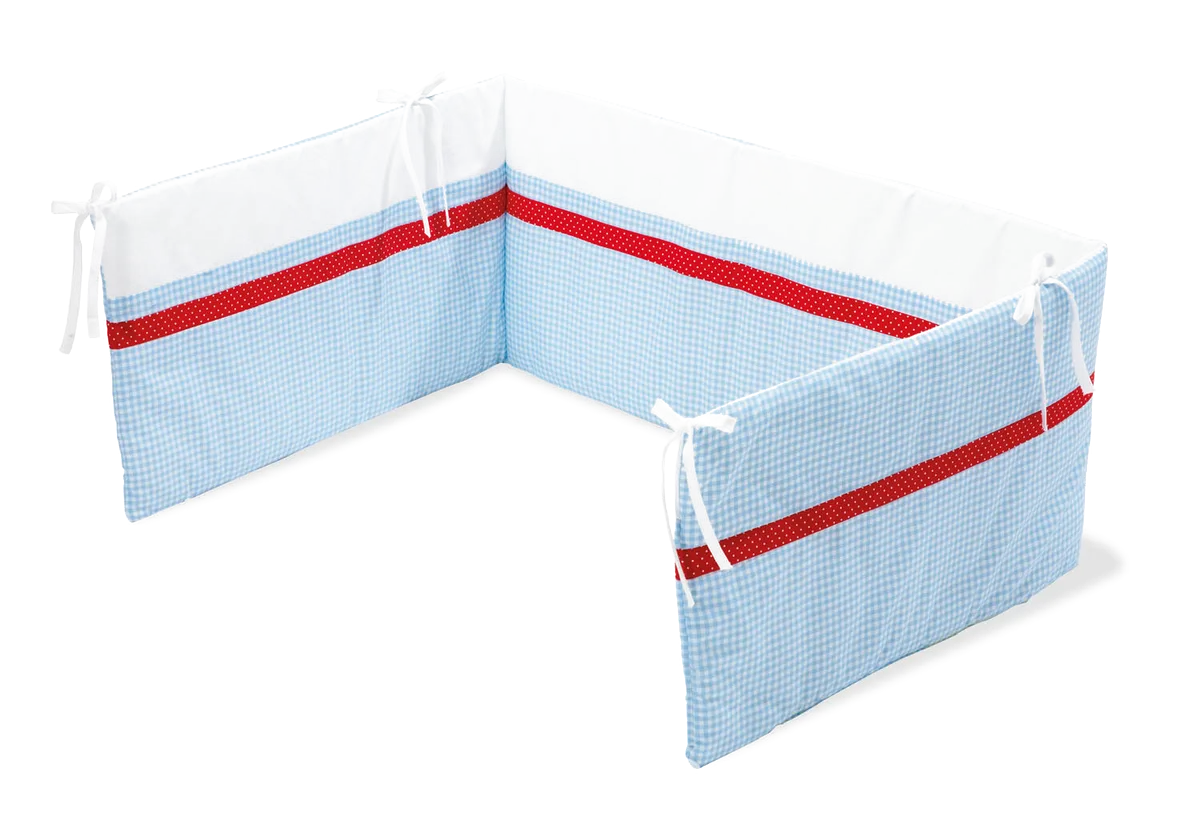 Pinolino Bed Bumper for Cot 165x28cm, Skib Ohoi - image 1