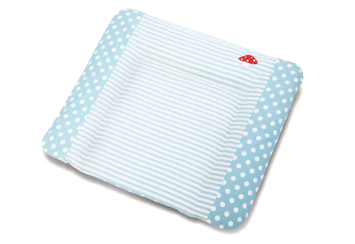 Pinolino Changing Pillow Cover Large, Glückspilz / Light Blue - image 1