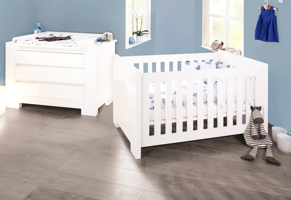 Pinolino Childrens Furniture Start Set, Extra wide, 2 Pcs, Sky - image 1