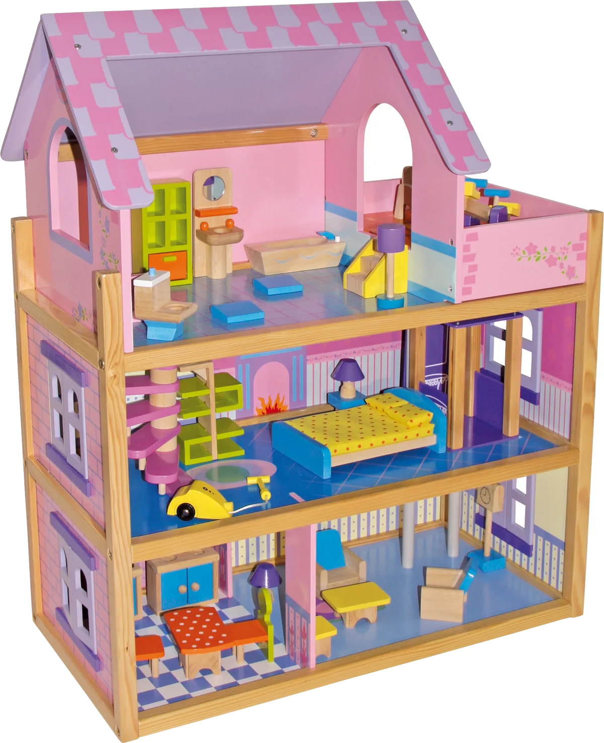 small foot Doll's House, Pink - image 1