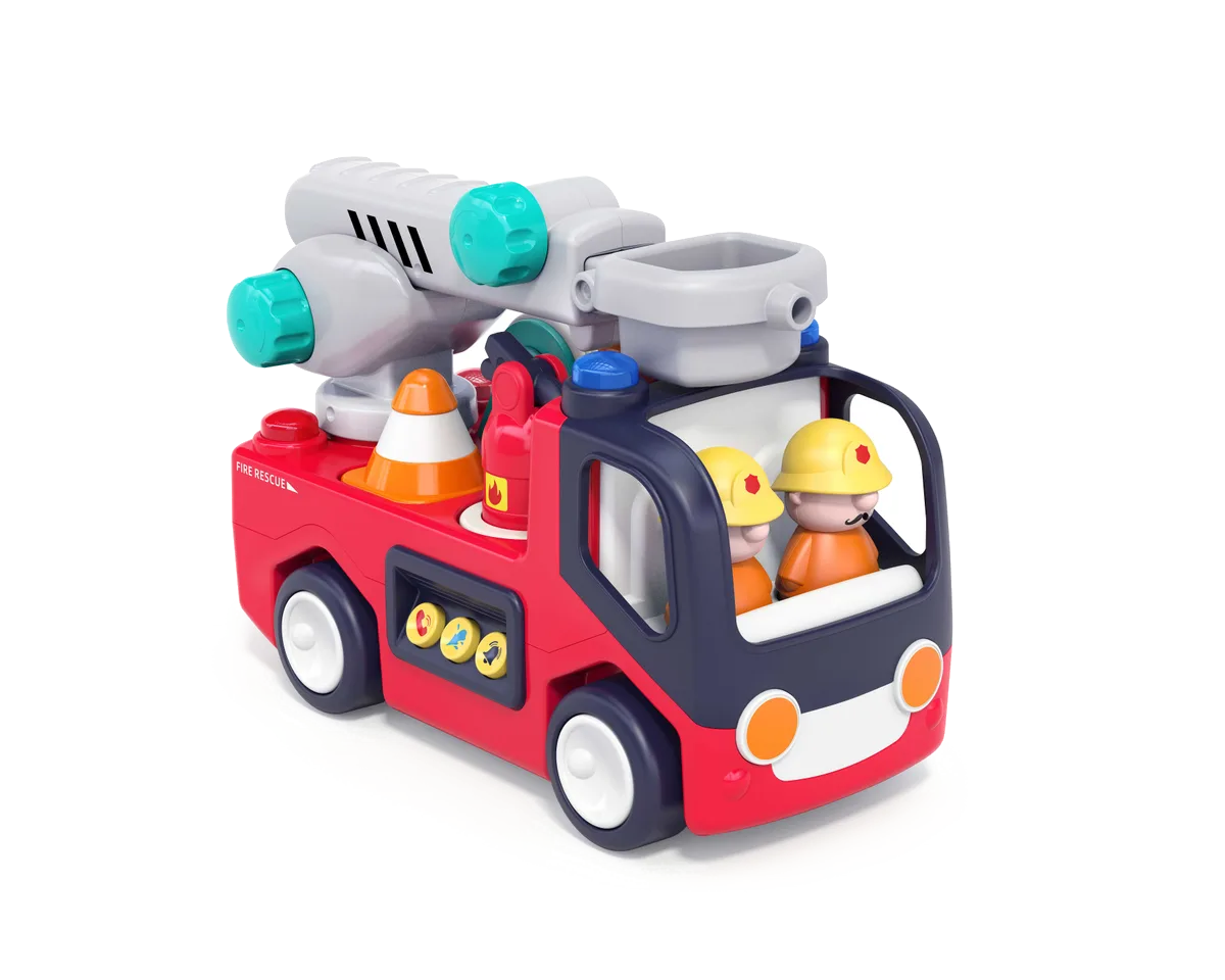 Kinder and Kids Fire Truck with light, music and movement - image 1