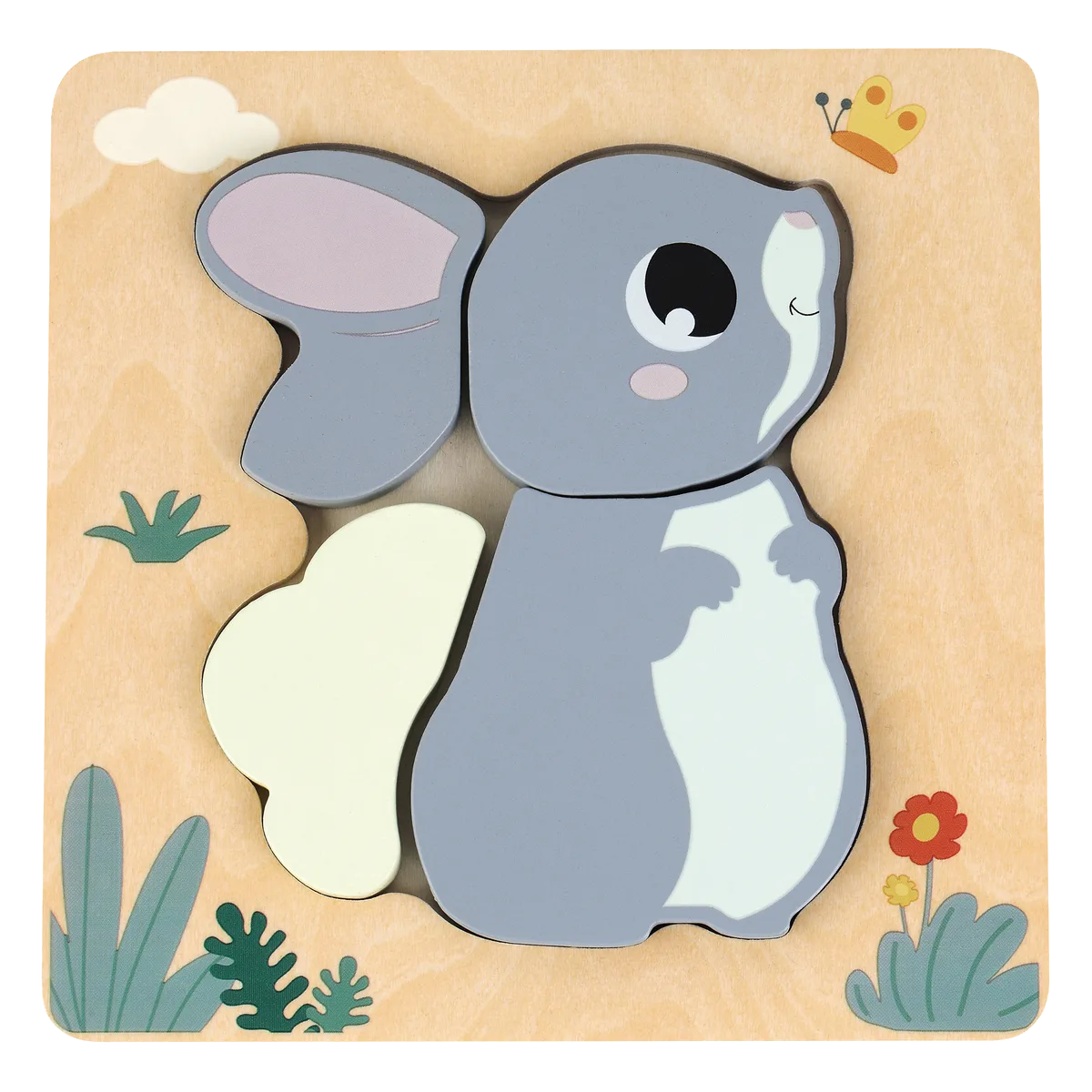 Kinder and Kids Jigsaw Puzzle, Rabbit - image 1