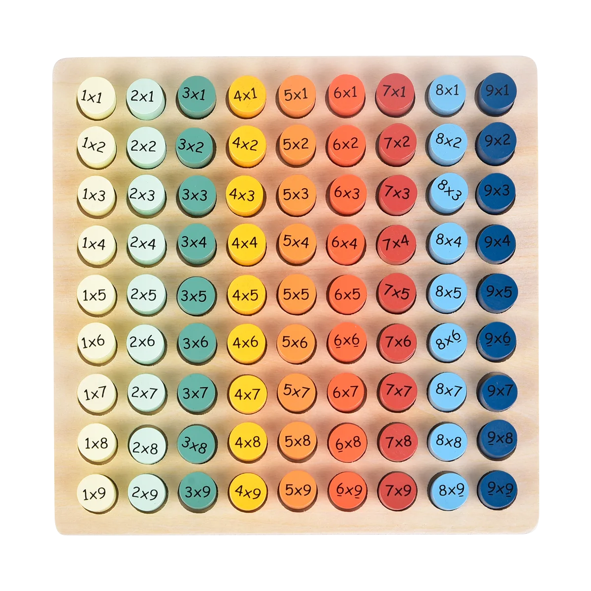 Kinder and Kids Counting Board with Multiplication Tasks - image 1
