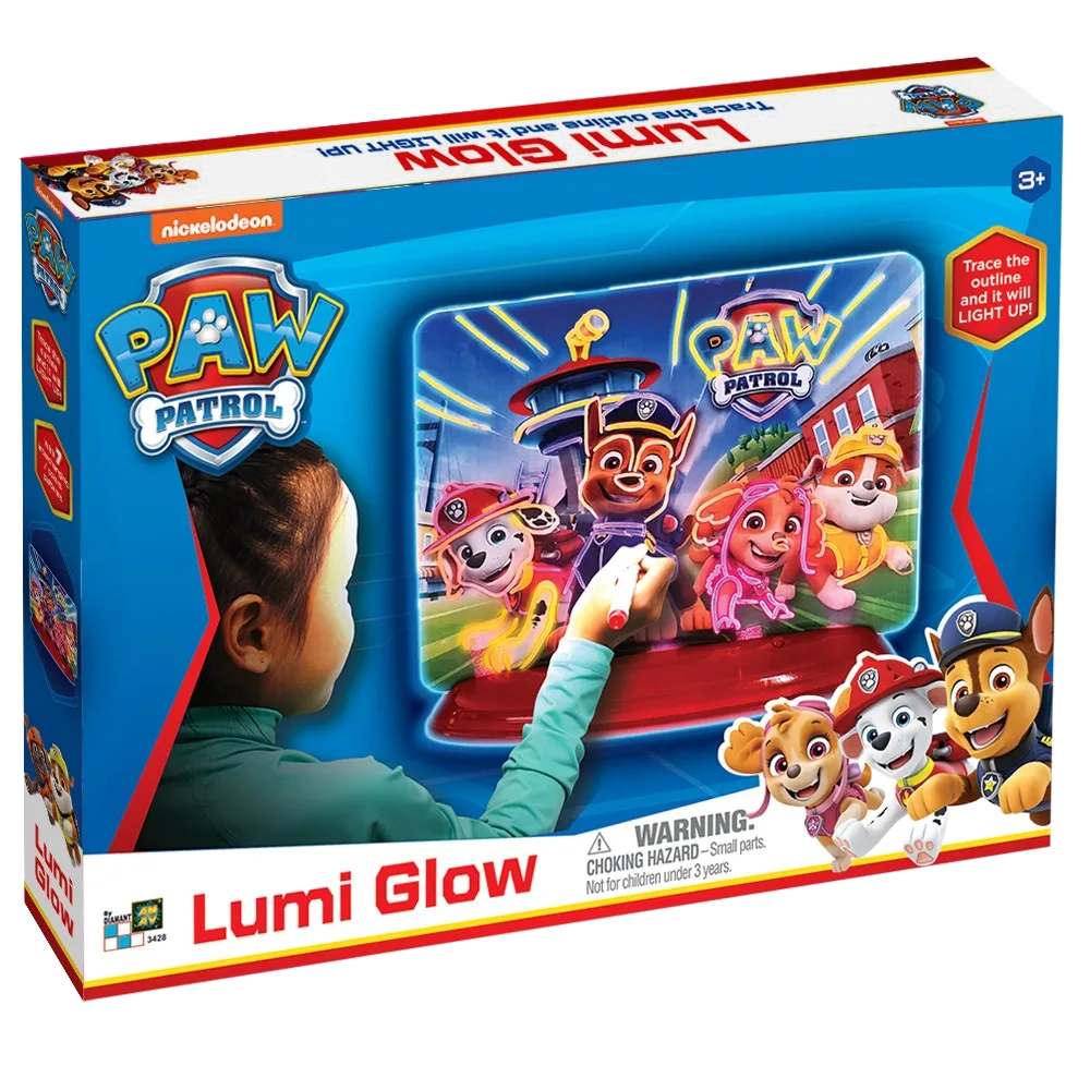 Paw Patrol Night Lamp/Decoration - Lumi Glow - image 1