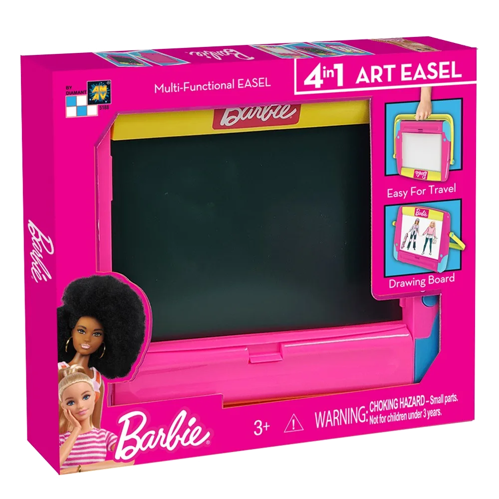 Barbie Easel and Drawing Board - 4 in 1 Art Easel - image 1