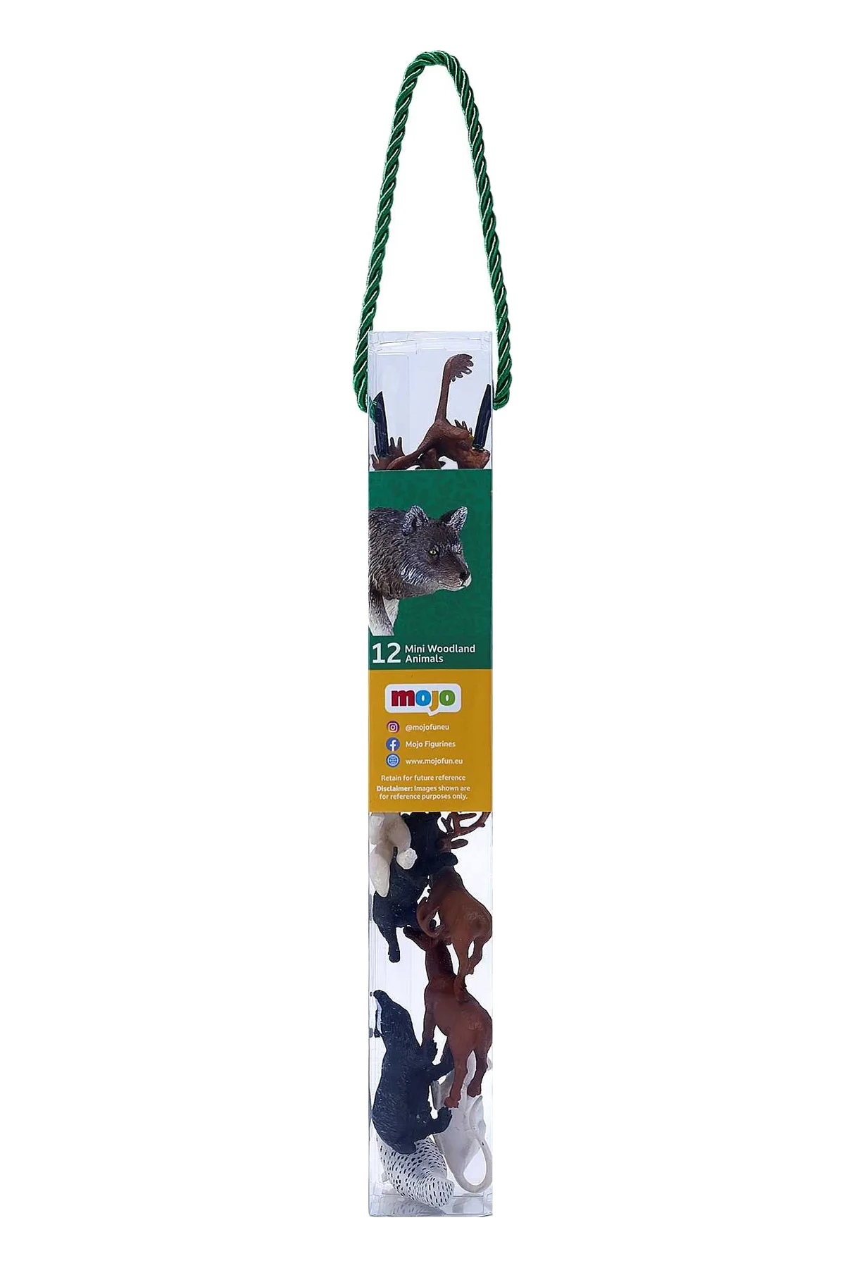 Mojo Wood animal (12pc) asstd, Wildlife - image 1