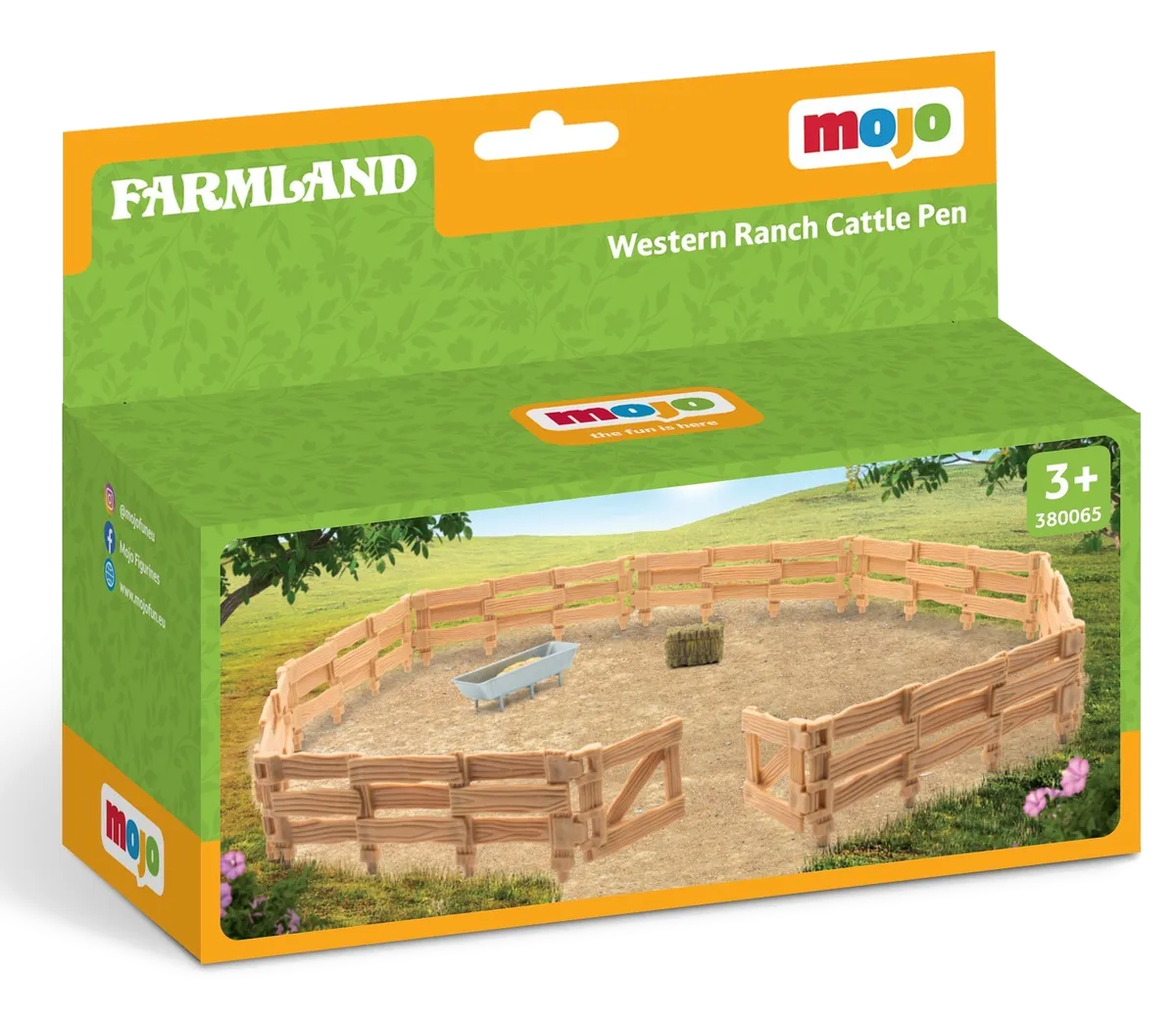 Mojo Western Ranch Cattle Pen (11pc), Farmland - image 1