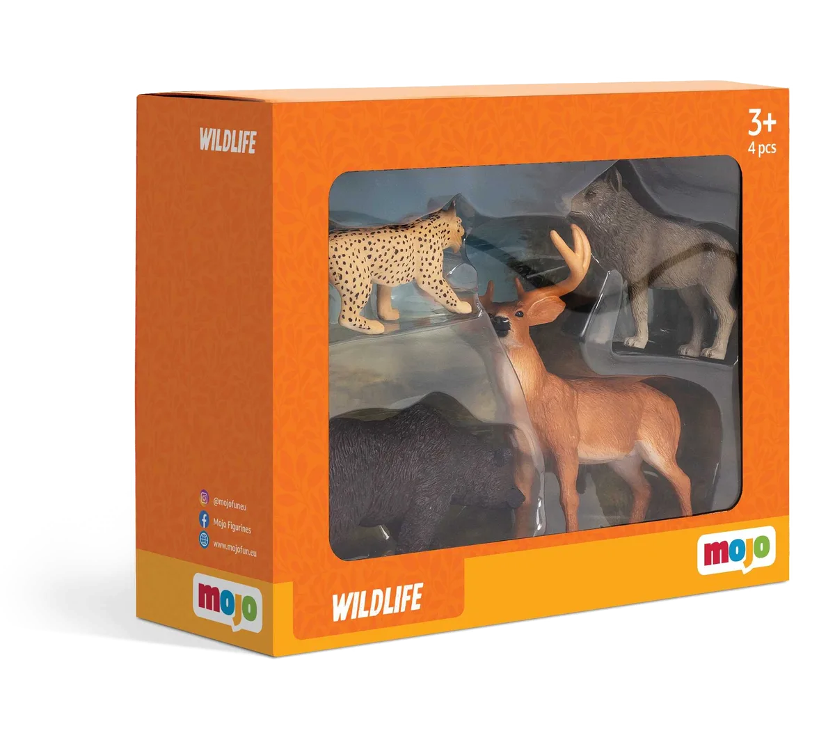 Mojo Starter Set Woodland (4pc), Wildlife - image 1