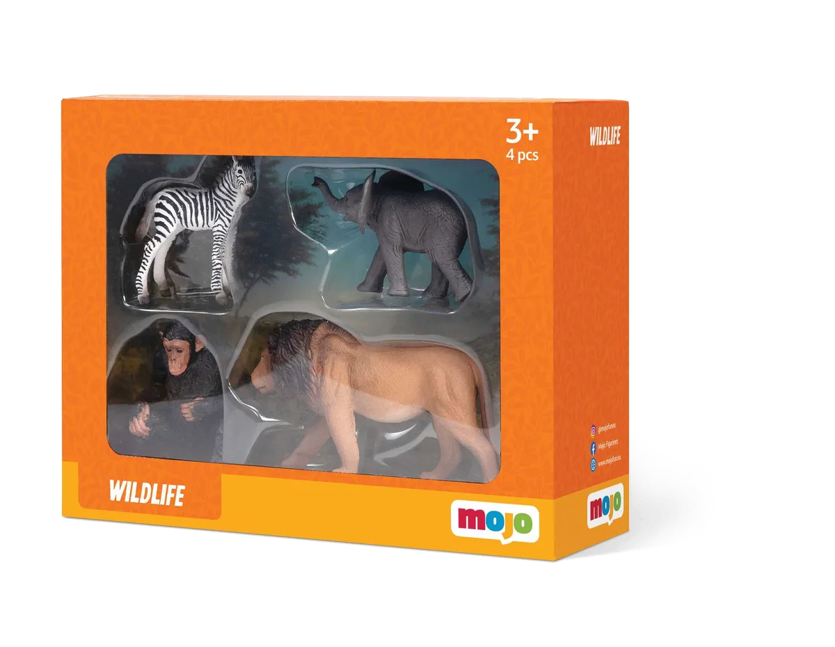 Mojo Starter Set Savanne (4pc), Wildlife - image 1
