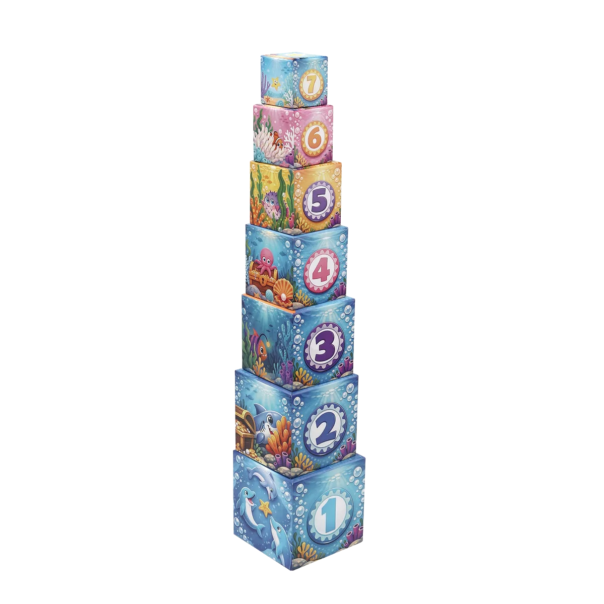 Kinder and Kids 6PCS CUBES - image 1