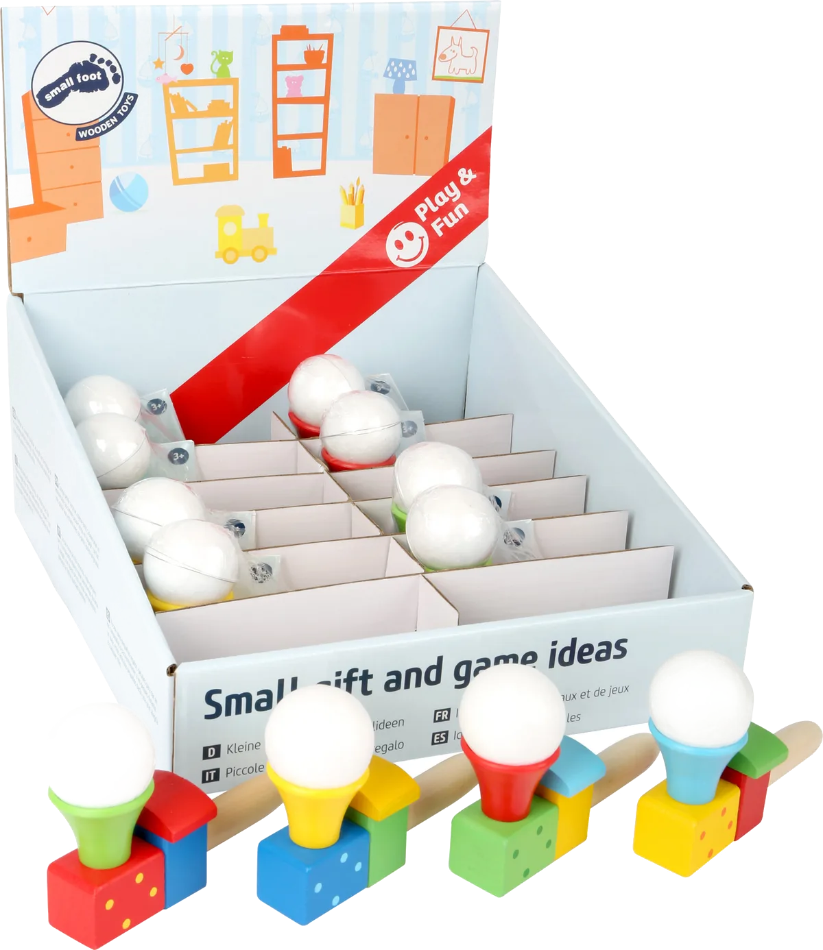 small foot Display (12 pcs.), Train - image 1
