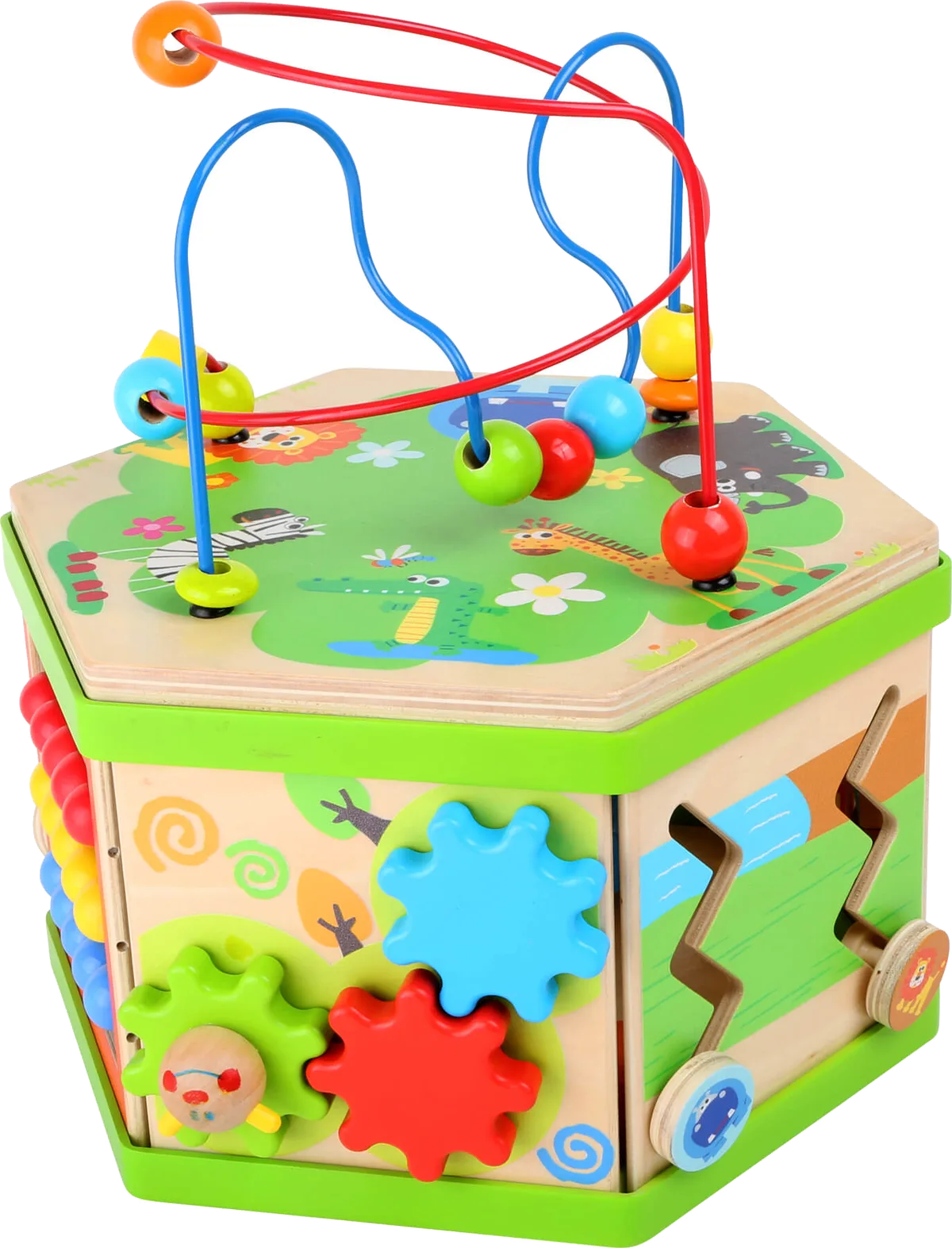 small foot Activity Cube, Safari - image 1